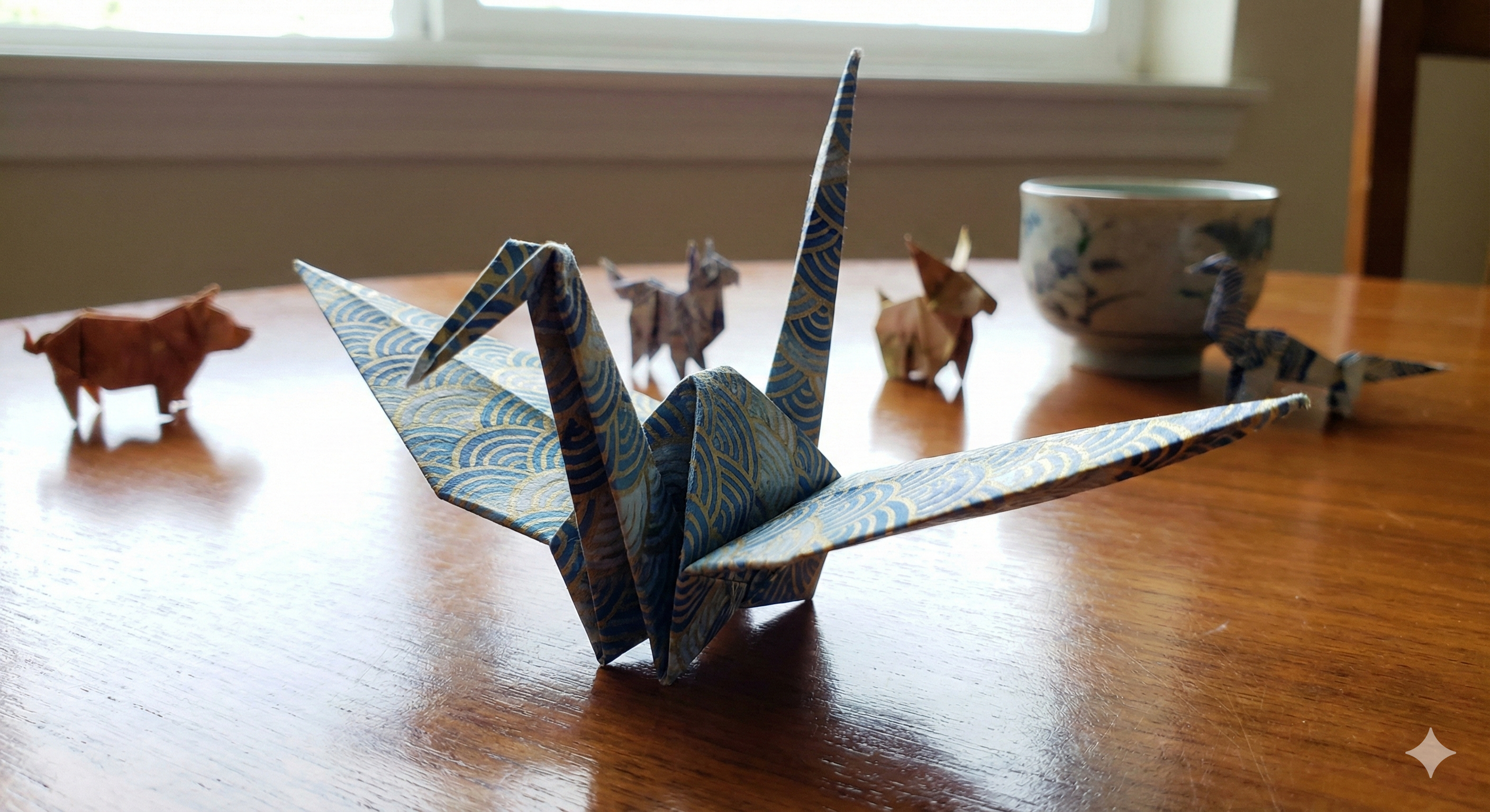 Papierfaltkunst Beispiel